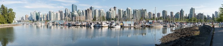 Coal Harbour from Stanley Park