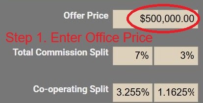 cost of selling a house in bc calculation. step 1. enter selling price.